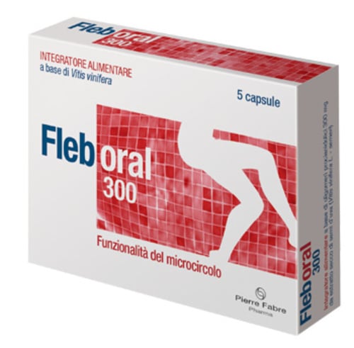 FLEBORAL 5 CPS 300MG