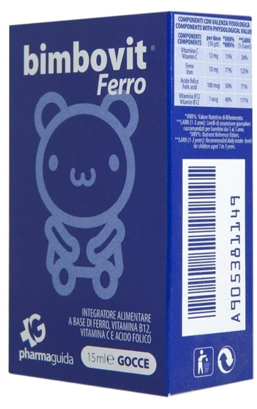 BIMBOVIT FERRO GTT 15ML