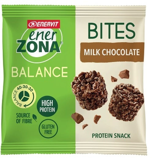 ENERZONA BITES MILK CHOCO 1BUS