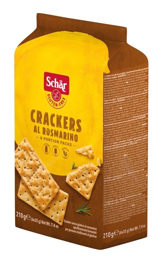 SCHAR CRACKERS ROSMARINO 210G