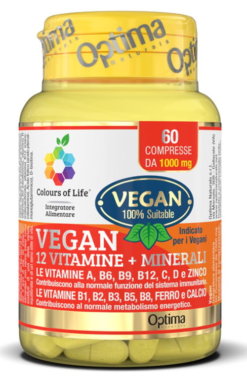VEGAN 12 VIT+MIN 60CPR