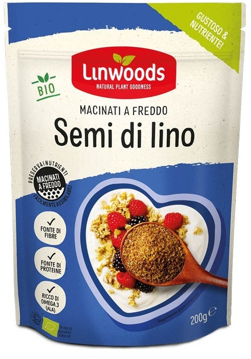 SEMI LINO MACINATI 200G BAULE