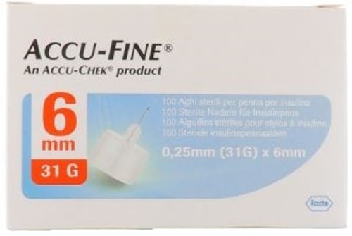 ACCU-FINE AGO G31 6MM 100PZ
