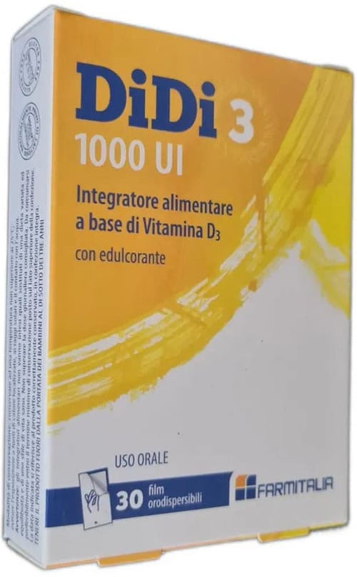 DIDI3 1000 UI 30FILM ORODISPER
