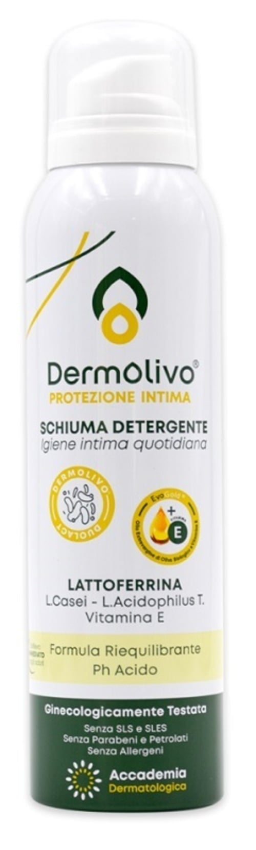 DERMOLIVO SCHIUMA DET GINECOL
