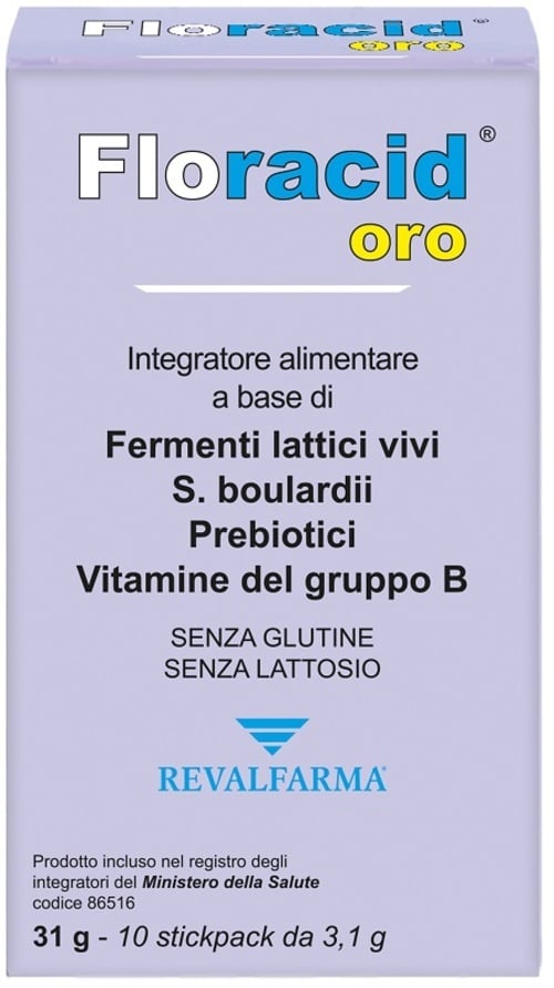 FLORACID OROSOLUBILE 10BUST