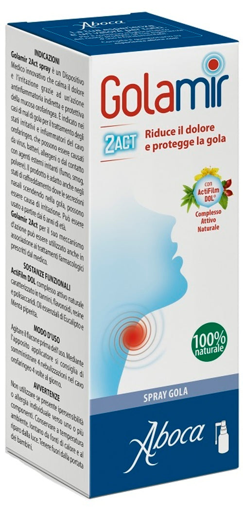 GOLAMIR 2ACT SPRAY 30MLN/ALCOOL<