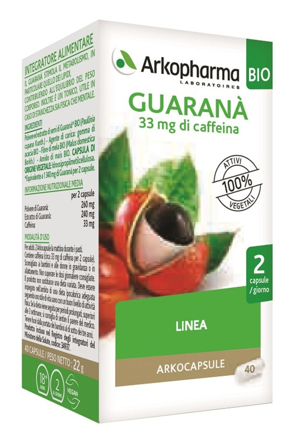 ARKOCPS GUARANA' BIO 40CPS
