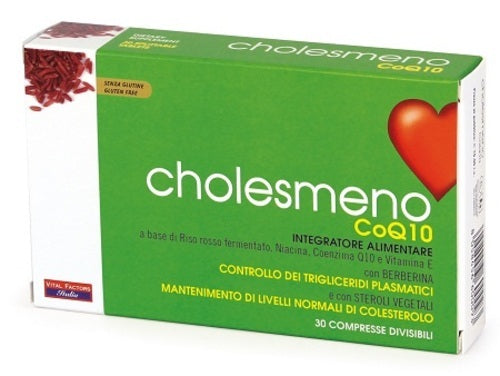 CHOLES MENO CO Q10 30CPR