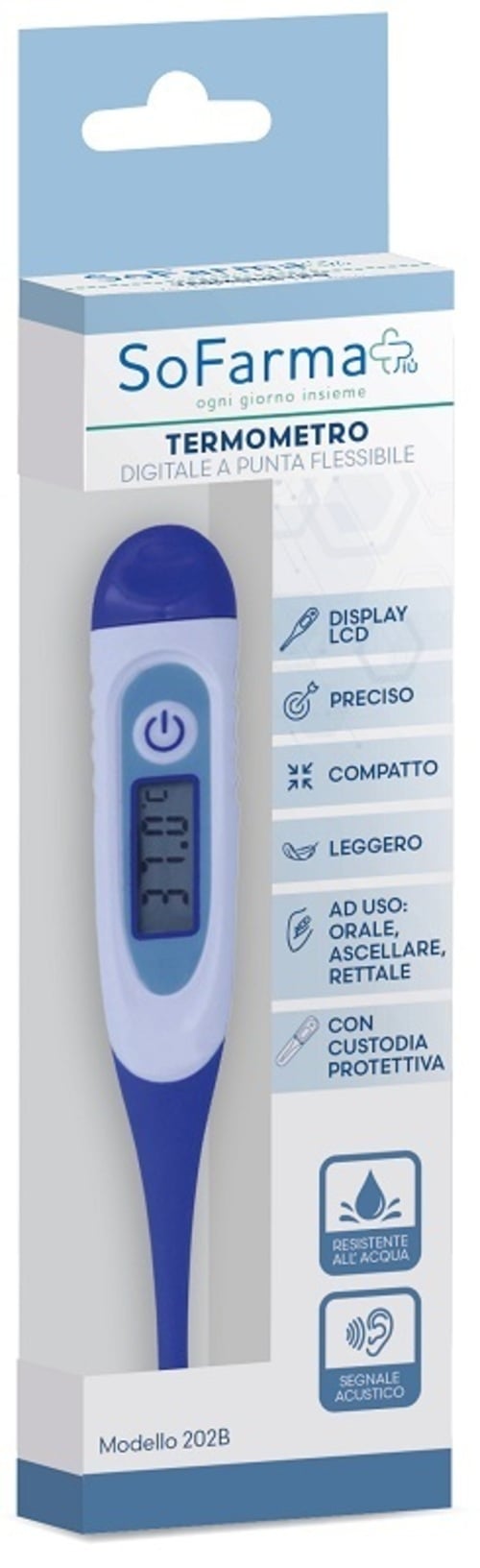 TERMOMETRO DIGITALE P/FLESS SF+