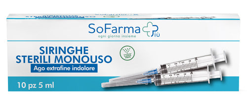 SIRINGA STER 5ML G23 10P SF+