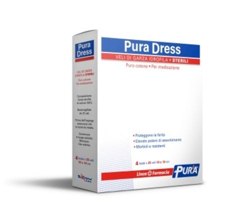 GARZA PURA SOFT 10X10CM 100PZ