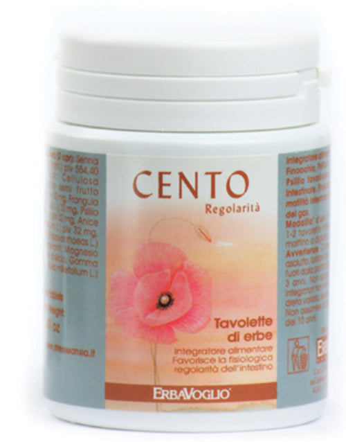 CENTO LASSATIVO ERBE 100CPR