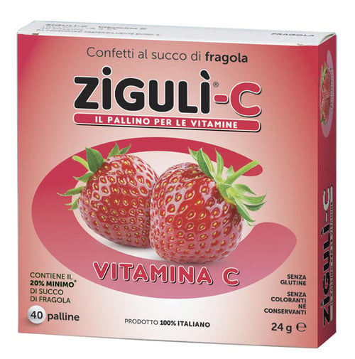 ZIGULI' C FRAGOLA 24G 40PZ