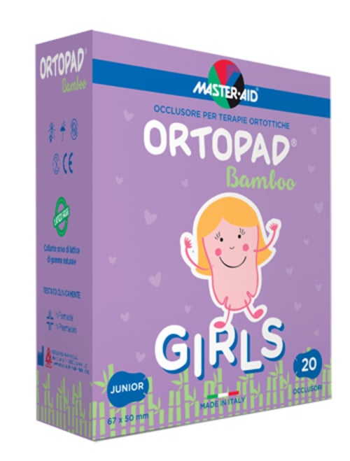 ORTOPAD CER OCUL GIRLS MED 20PZ