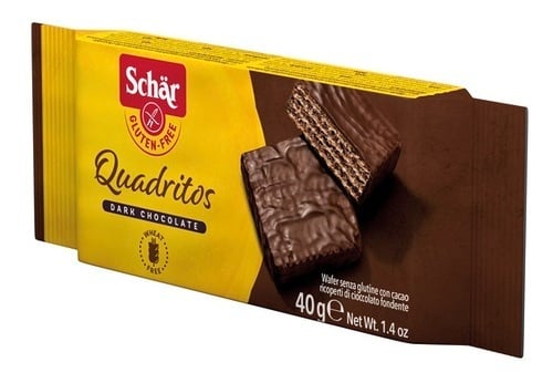 SCHAR BISC QUADRITOS WAFER 40G