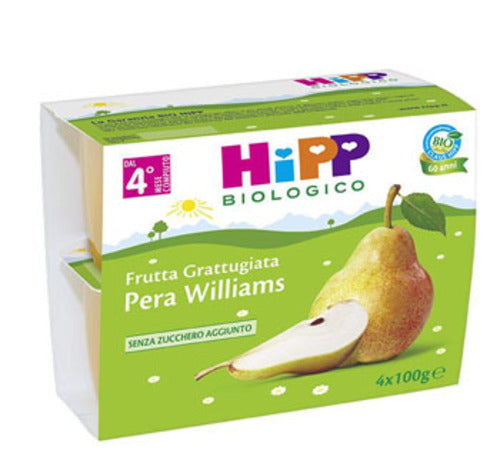 HIPP BIO MERENDAFRUT PERA4X100