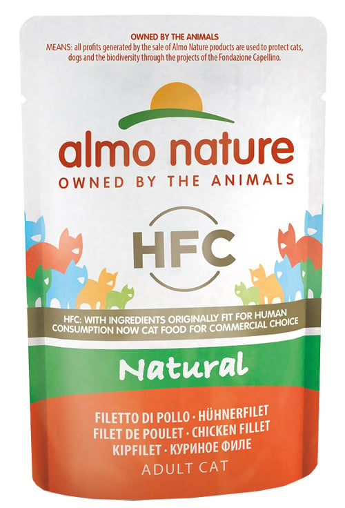 ALMO CAT NATURE 55 GR FILETTO