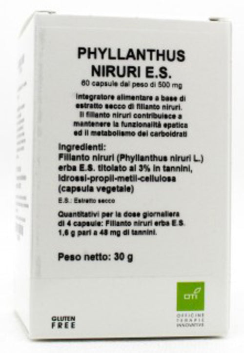 PHYLLANTHUS NIRURI ES 60CPS