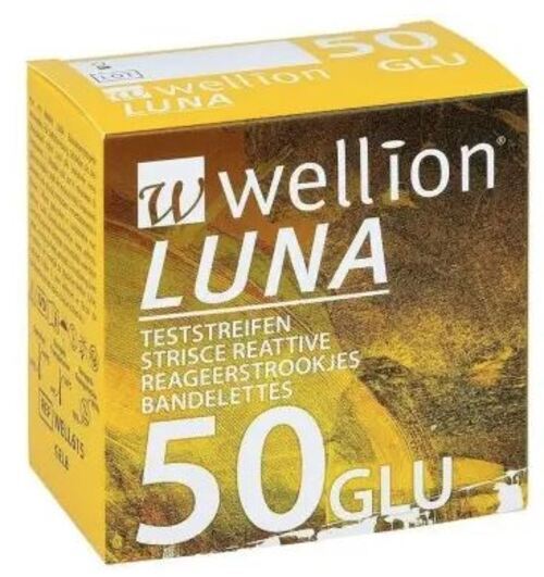WELLION LUNA 50 STRIPS  GLICEM