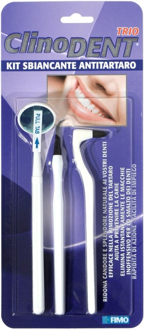 CLINODENT TRIO SBIANC A/TARTAR
