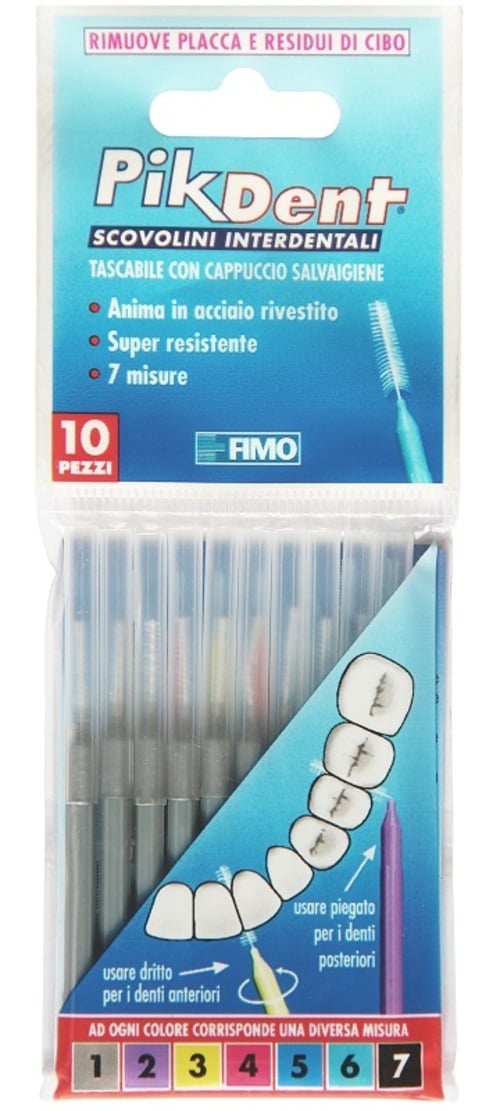 PIKDENT STUZZICOLINO 1GRI 10PZ