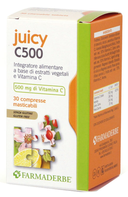 NUTRA JUICY C500 30CPR