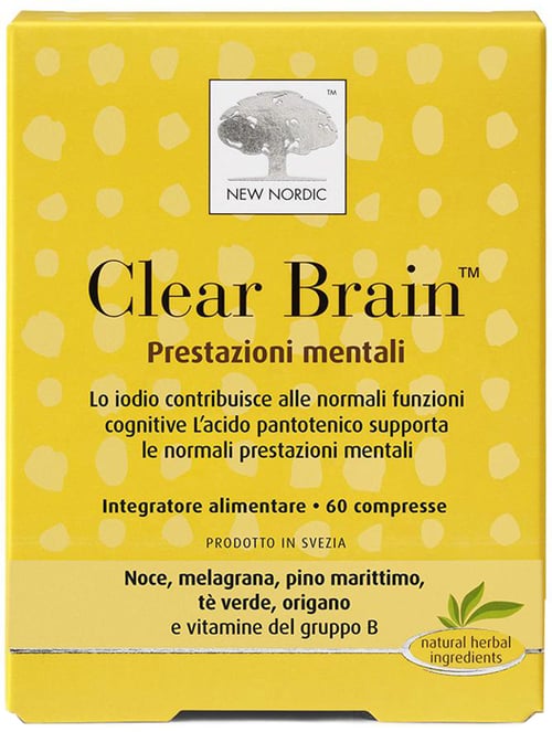 CLEAR BRAIN 60CPR