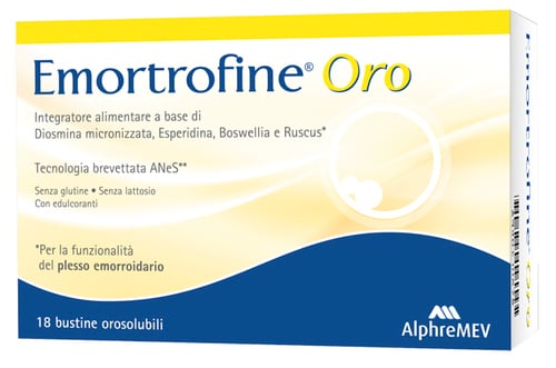 EMORTROFINE ORO 18BUST