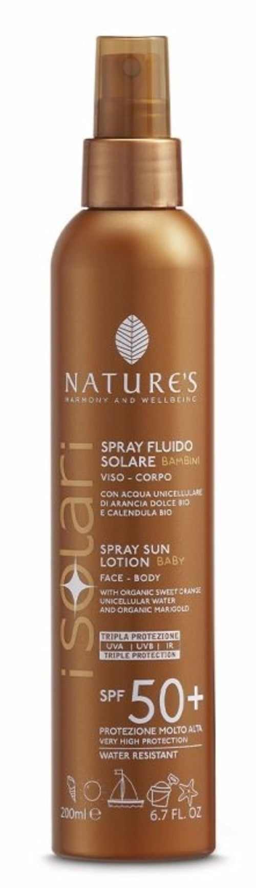 NATURE'S I SOLARI BAMBINI SPF50+