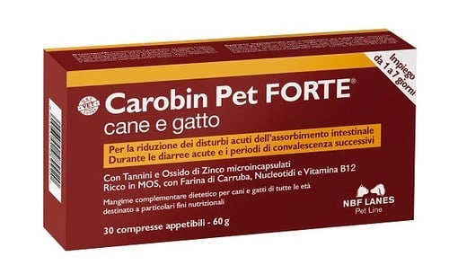 CAROBIN PET FORTE 30CPR