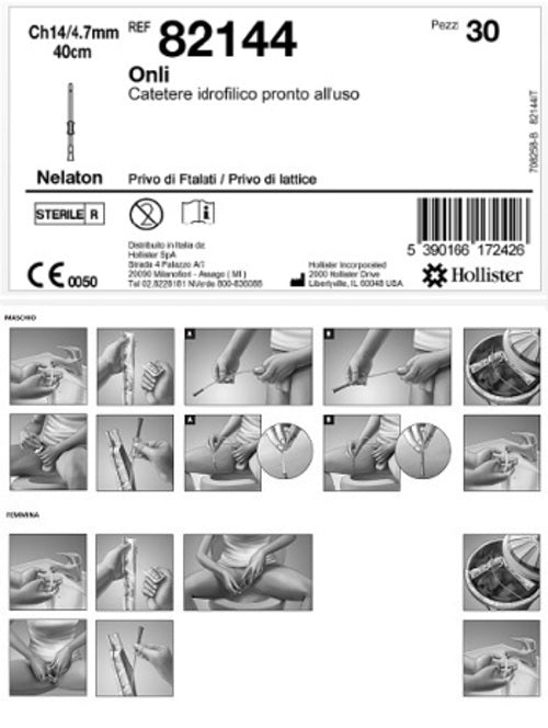 ONLI CATET IDROF 40CM CH14 30P