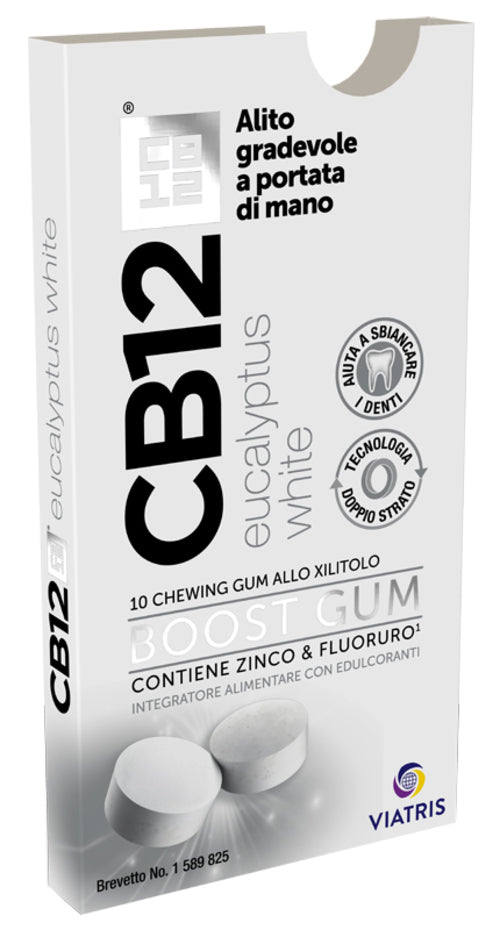 CB12 BOOST EUCAL WHITE 10CHEW