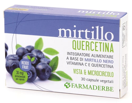 MIRTILLO QUERCETINA 30CPS