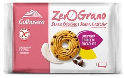 ZEROGRANO BISCOTTO PANNA/CIOC