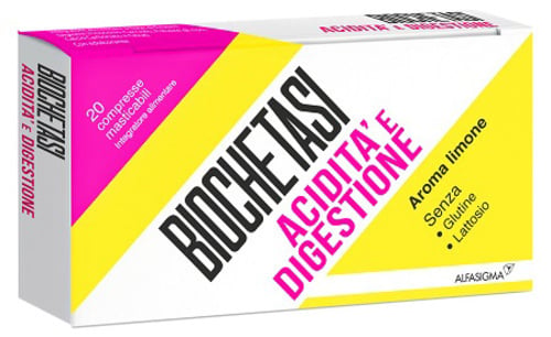 BIOCHETASI ACIDITA'/DIG 20CPR