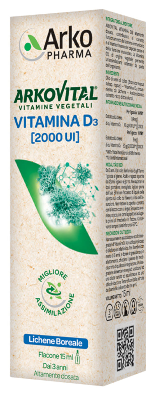 ARKOVITAL VIT D3 15ML