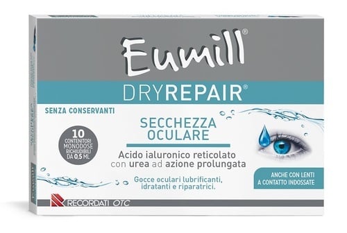 EUMILL DRYREPAIR GTT OCUL 10PZ