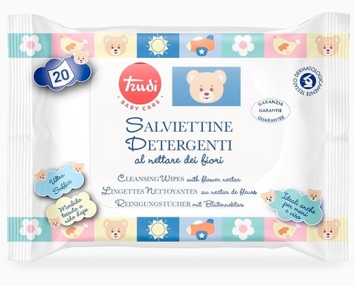 TRUDI BABY CARE SALV DET 20PZ