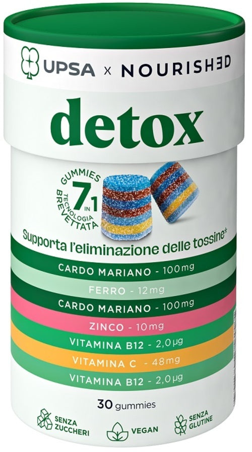 UPSA X NOURISHED DETOX 30GUM
