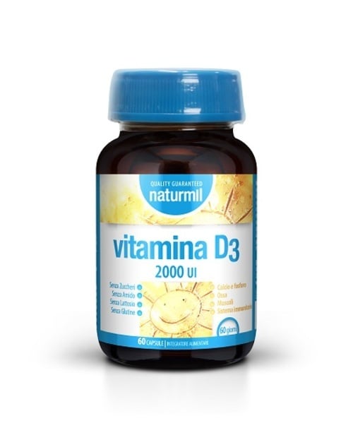 VITAMINA D3 2000 UI 60CPS